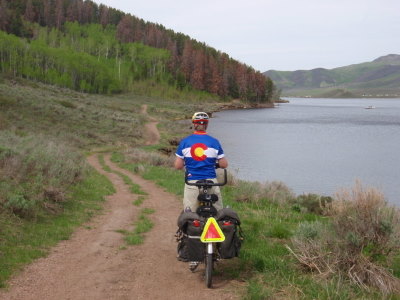 View from the trail.